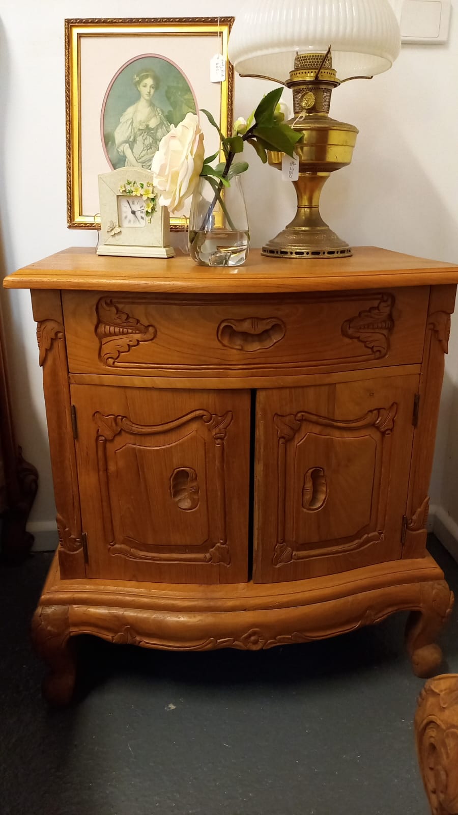 The main photo for Asian bedside table