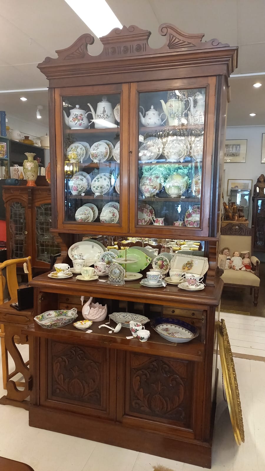 The main photo for Late Victorian Secrectaire Bookcase